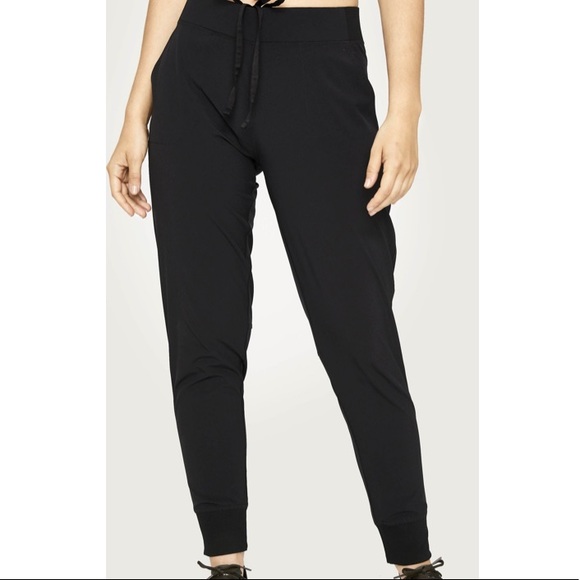 Lole Pants - Lole Olivie Jogger Pant in Black Size Small Athleisure Mid Rise Fitted